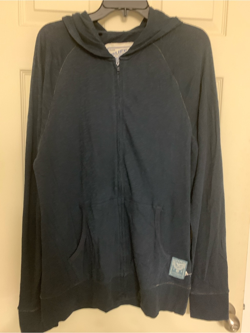 Buffalo David Bitton Men's Navy Zip Hoodie